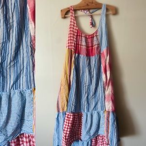 Used Anthropologie baby blue dress